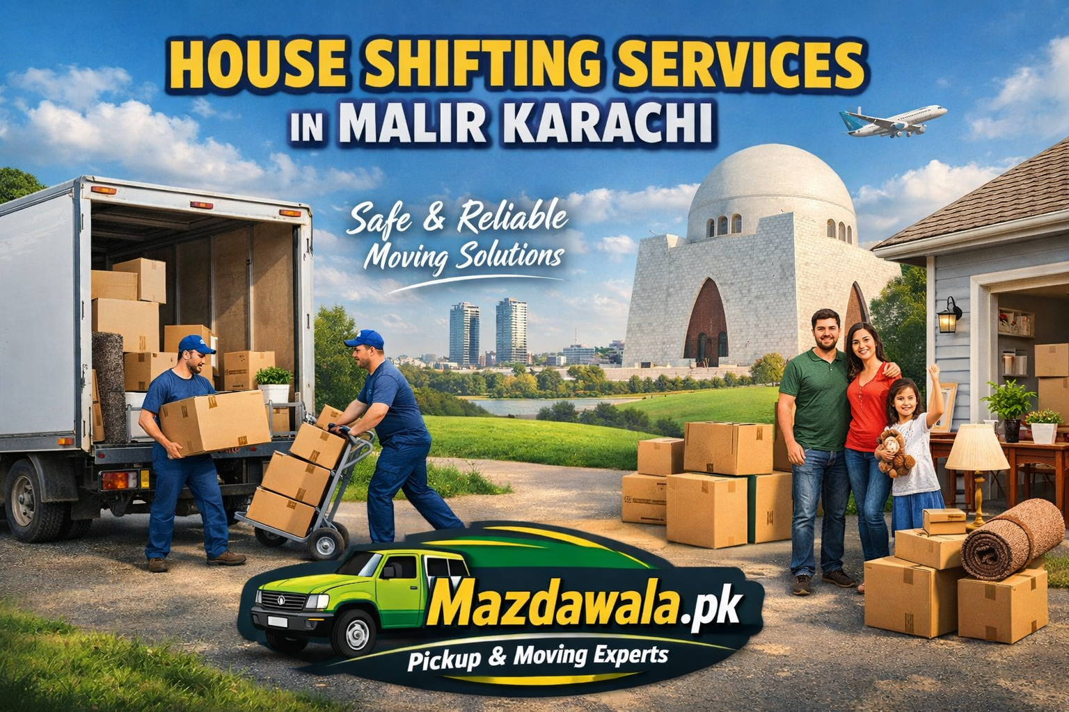 House shifting services in Malir Karachi Mazdawala