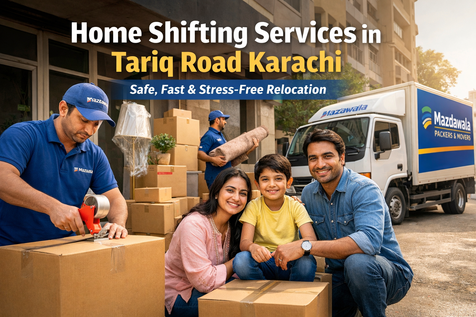 Home Shifting Services in Tariq Road Karachi