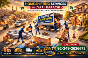 home shifting services in Lyari Karachi