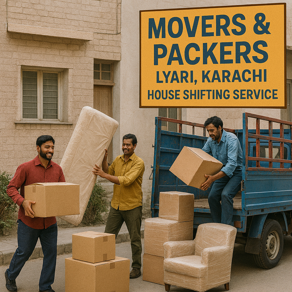 Best movers and packers in Lyari Karachi house shifting service