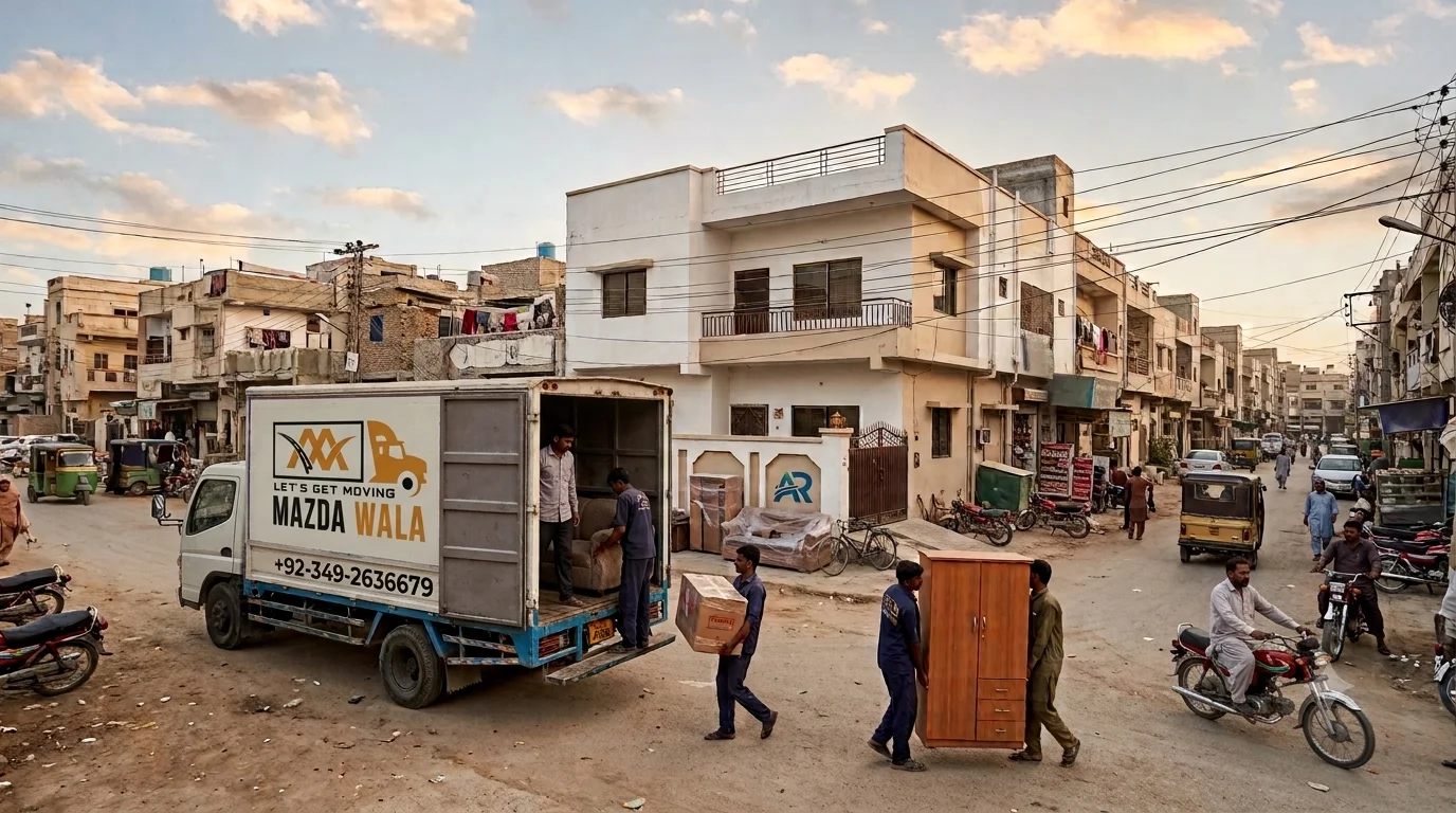 Best House Shifting Services in Korangi Karachi Mazdawala