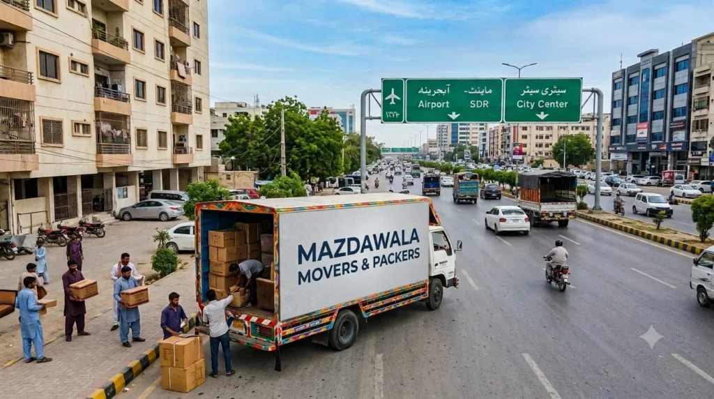 Trusted House Shifting in Shahrah-e-Faisal Karachi | Mazdawala Movers & Packers 14 House Shifting in Shahrah-e-Faisal Karachi Mazdawala Movers & Packers