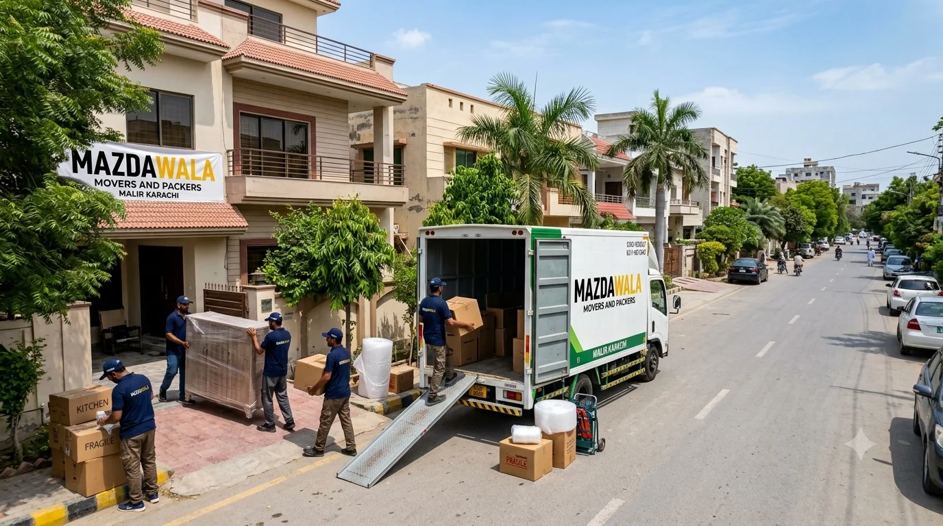Movers and Packers Services in Malir Karachi Mazdawala