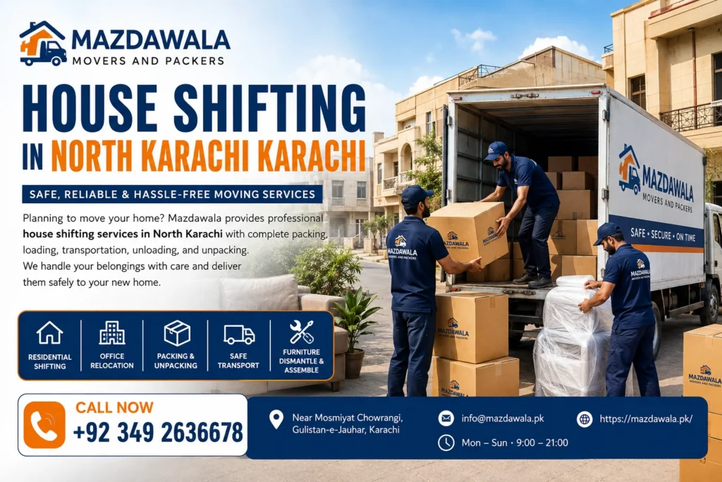 House Shifting in North Karachi Karachi | Movers & Packers by Mazdawala 6 House Shifting in North Karachi Karachi Movers & Packers by Mazdawala