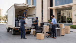 Professional Office Shifting in Bahria Town Karachi by Mazdawala